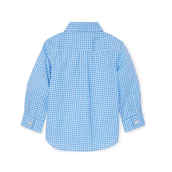 Ralph Lauren Childrenswear Baby Boys Gingham Cotton Poplin Shirt - 9 Month - Picture 2 of 5